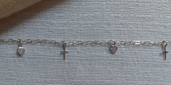 Pulseira dois pingentes