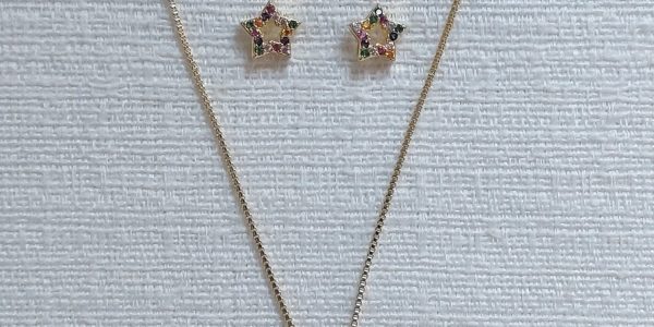 Conjunto Estrela Cravejada