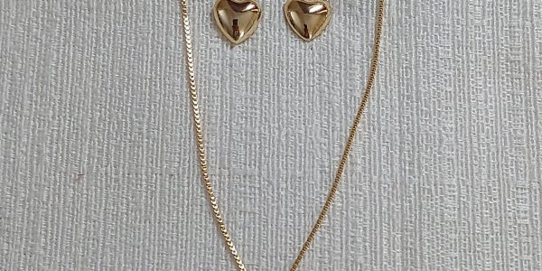 Conjunto Coração Liso