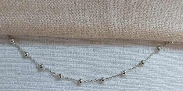 Pulseira Cartier Bolinhas P Prata