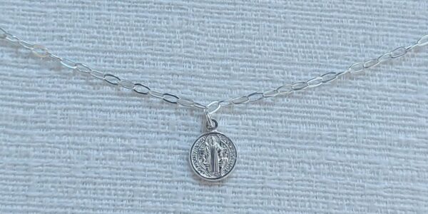Pulseira Pingente Medalha São Bento