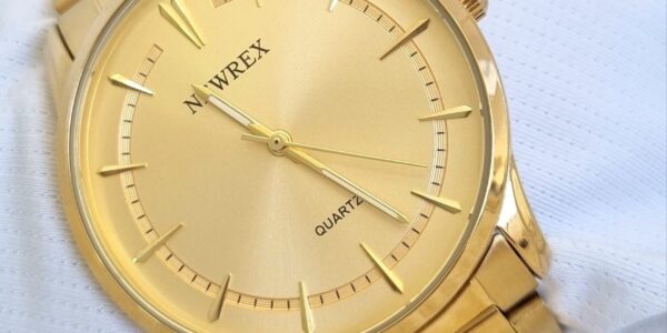 Relógio Feminino Newrex Aço Inox Banhado