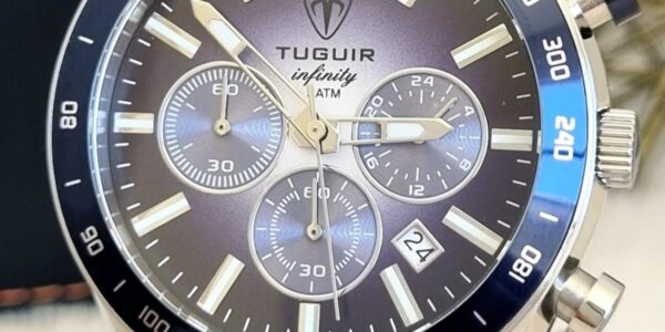 Relógio Masculino Tuguir Em aço Inox